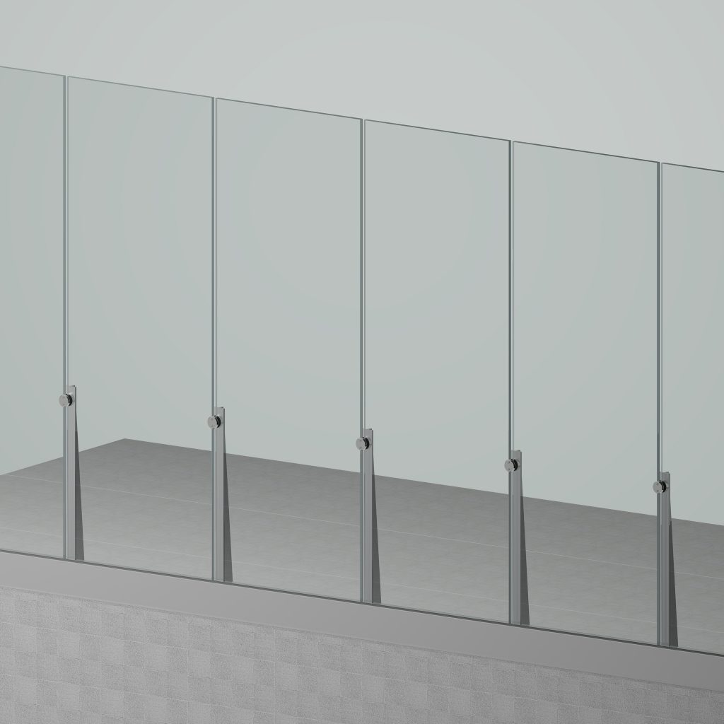 Windscreen Metal Glass Windscreen - Landmark Facade